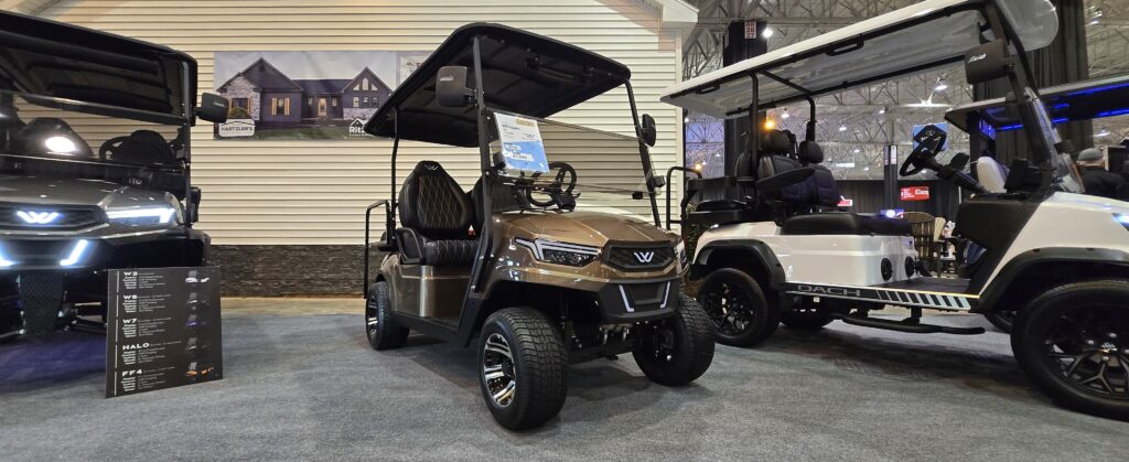 whisper w3 golf cart
