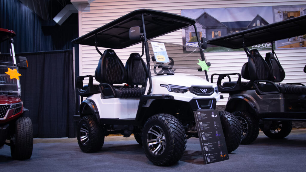 whisper w5 golf cart