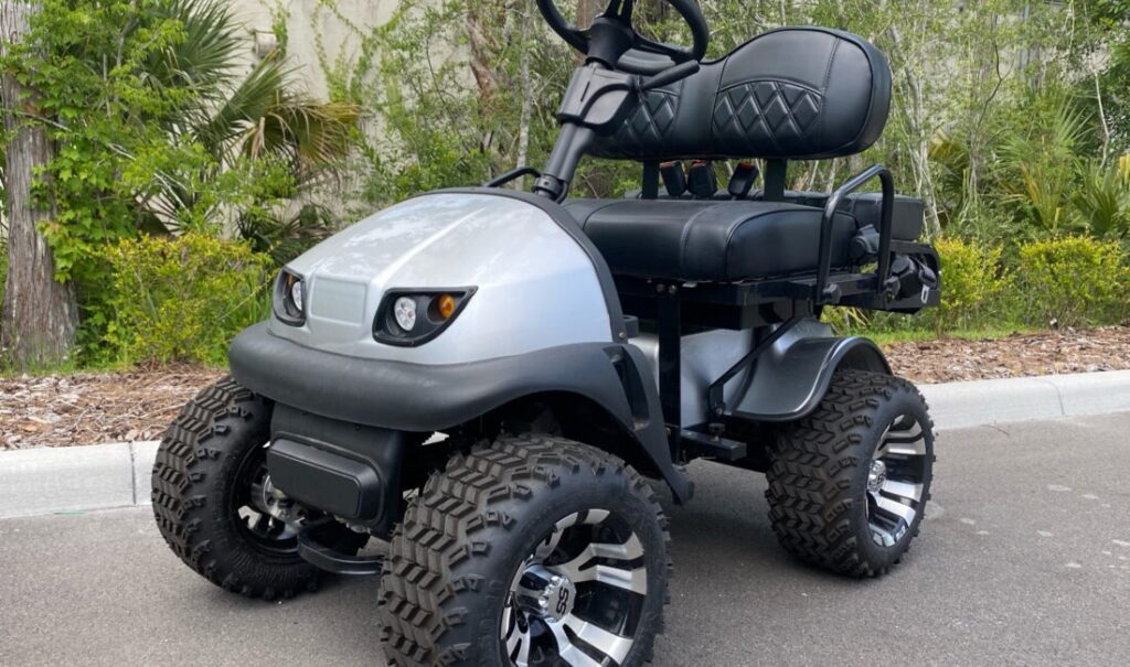 Cricket Golf Carts Silver Mentor Golf Carts & Trailers