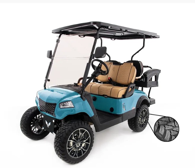 Honor LSV Golf Carts Light Blue