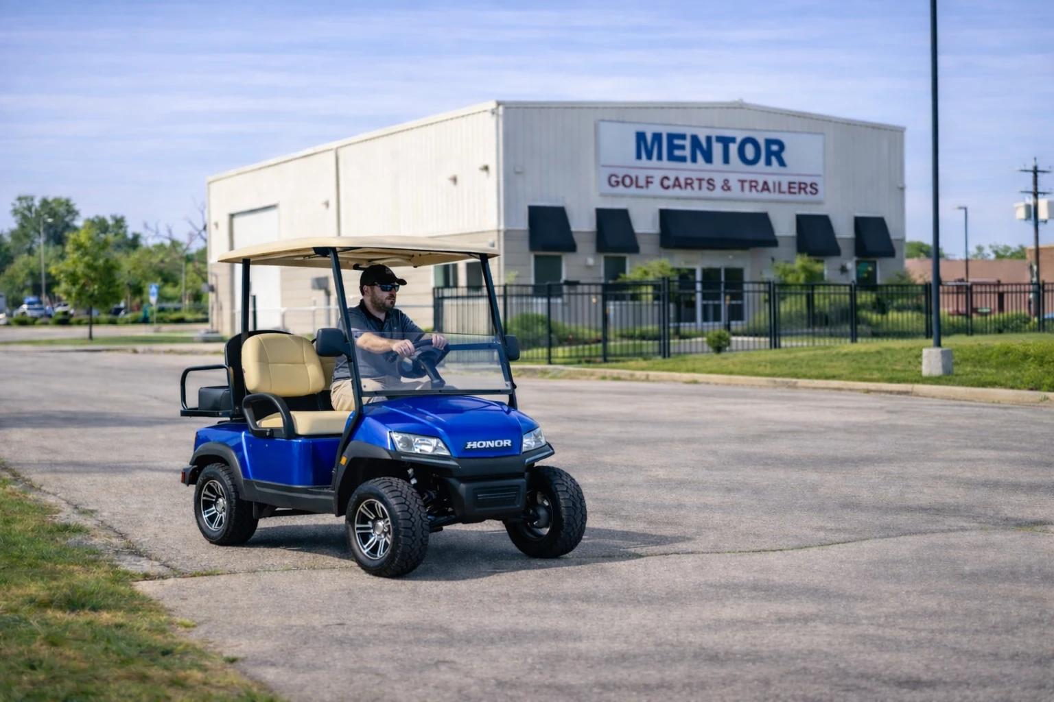 How Old To Drive A Golf Cart mentor golf carts & trailers