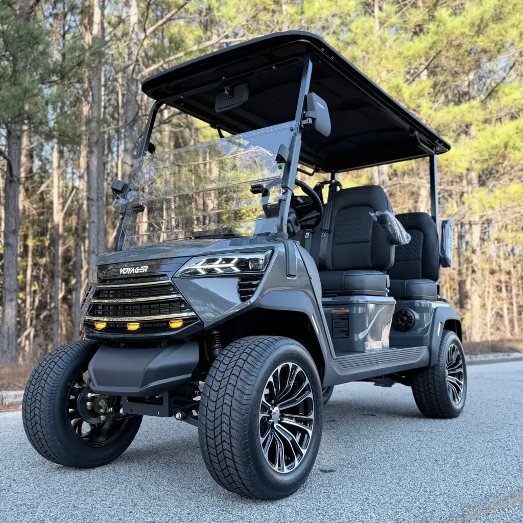voyager golf carts Metallic Slate Gray mentor golf carts & trailers