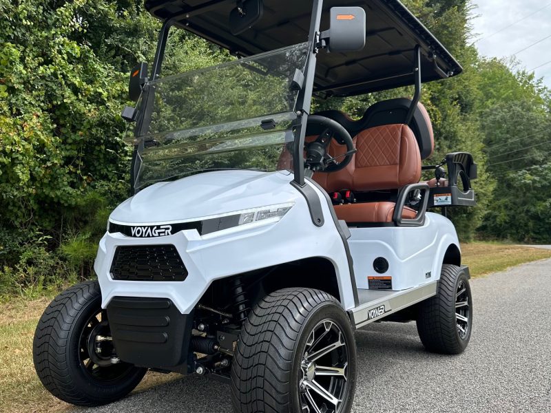voyager golf carts White mentor golf carts & trailers