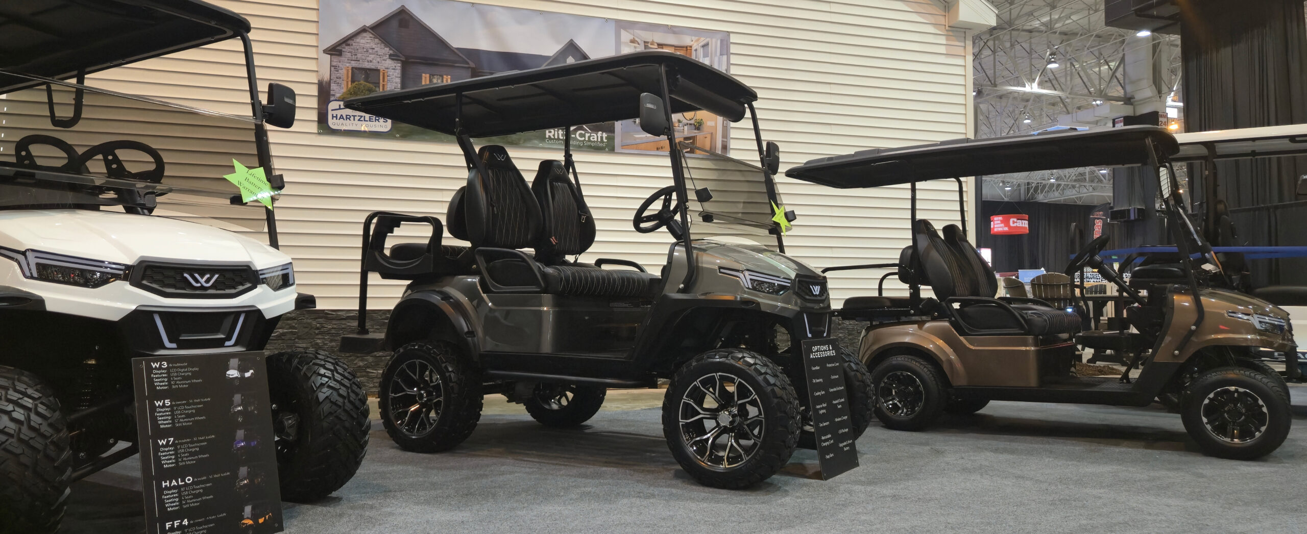 whisper ev w7 golf cart near me