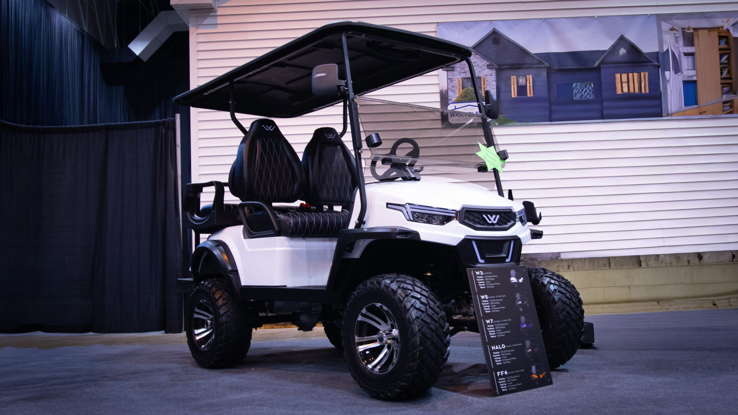 whisper w5 golf cart for sale