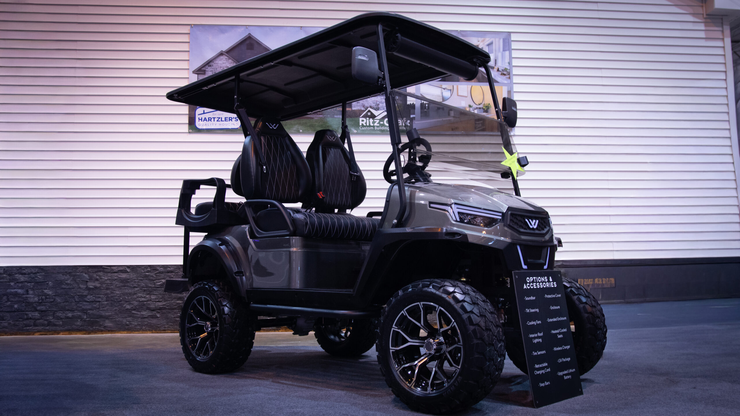 whisper w7 ev golf carts