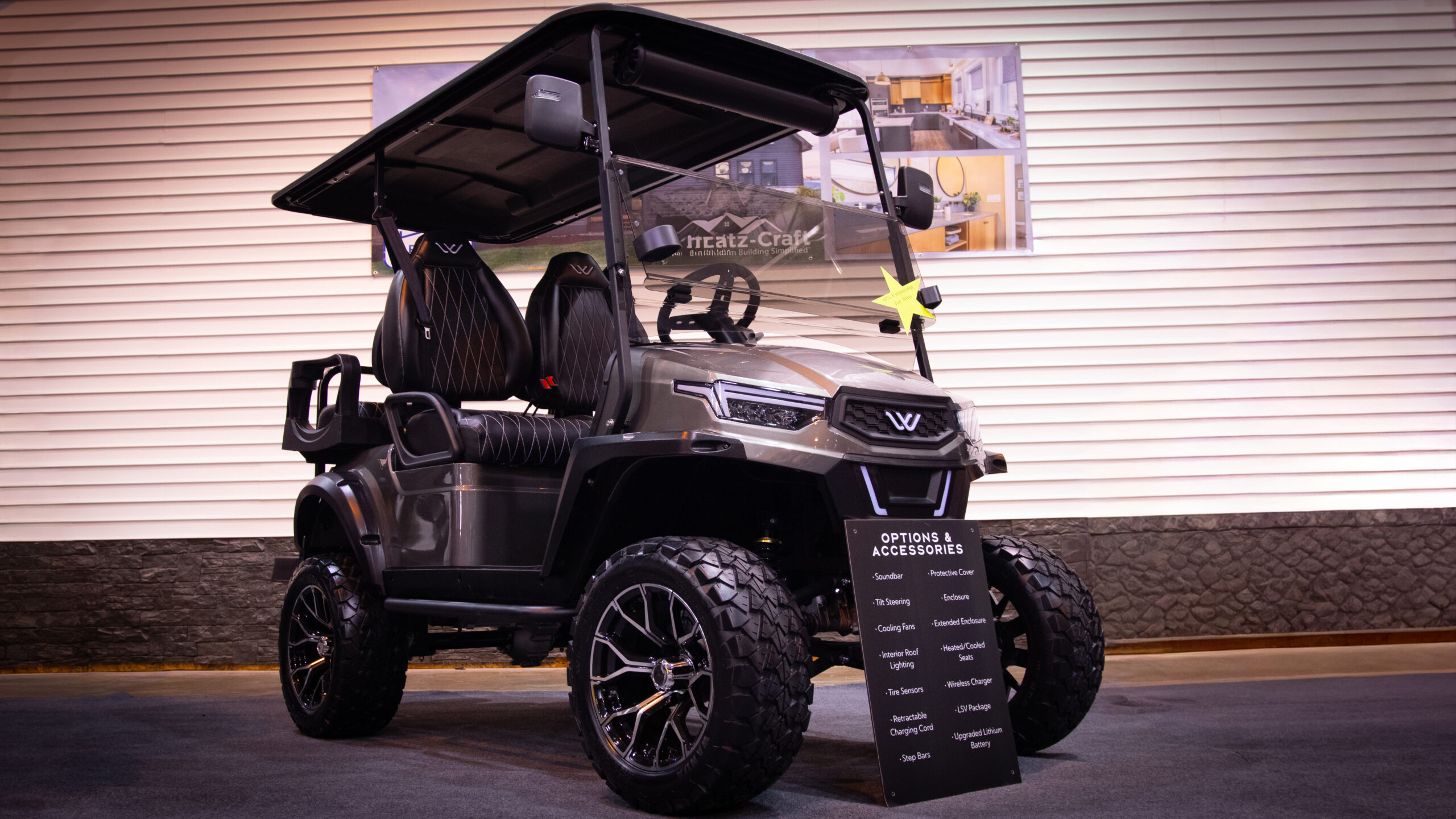 whisper w7 golf cart for sale near me