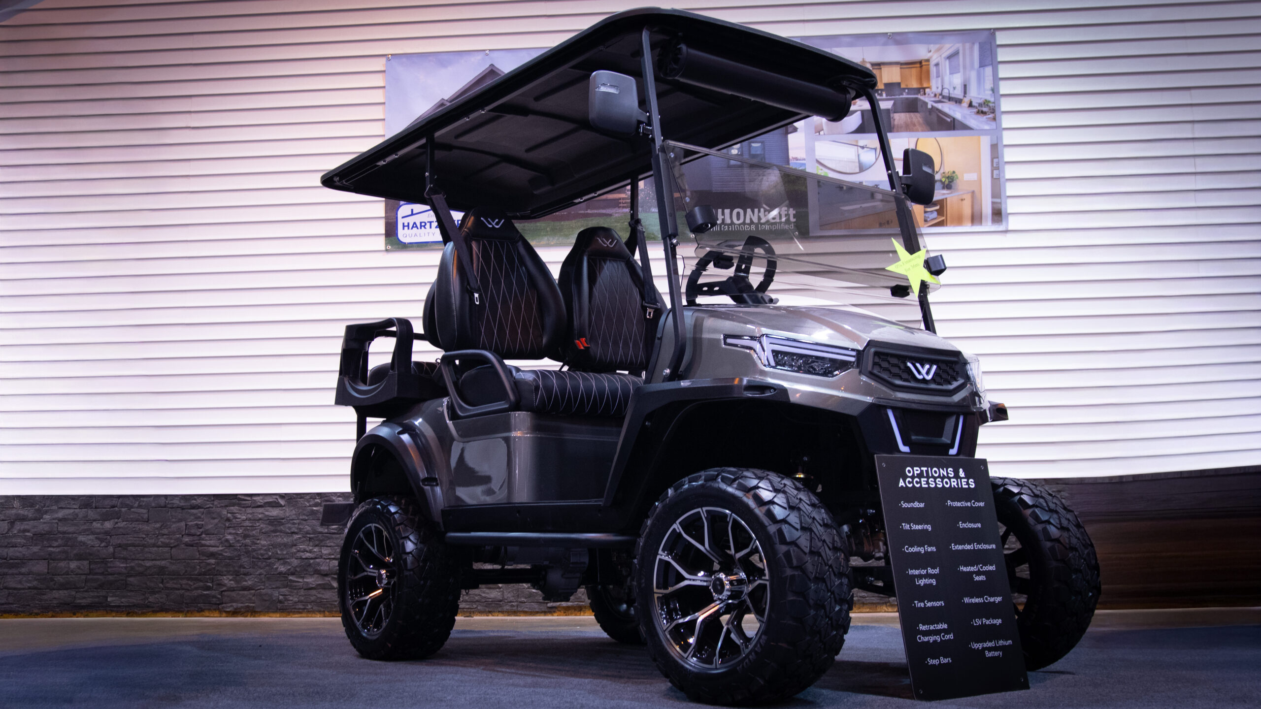 whisper w7 golf cart for sale