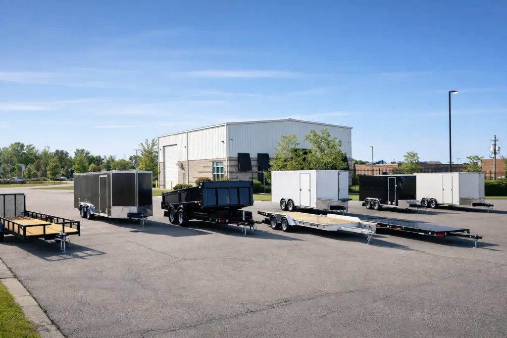 How Wide Is a Travel Trailer Mentor Golf Carts & Trailers 48