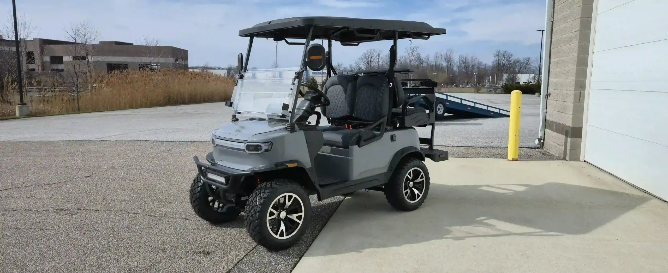 teko turbo golf cart mentor golf carts & trailers
