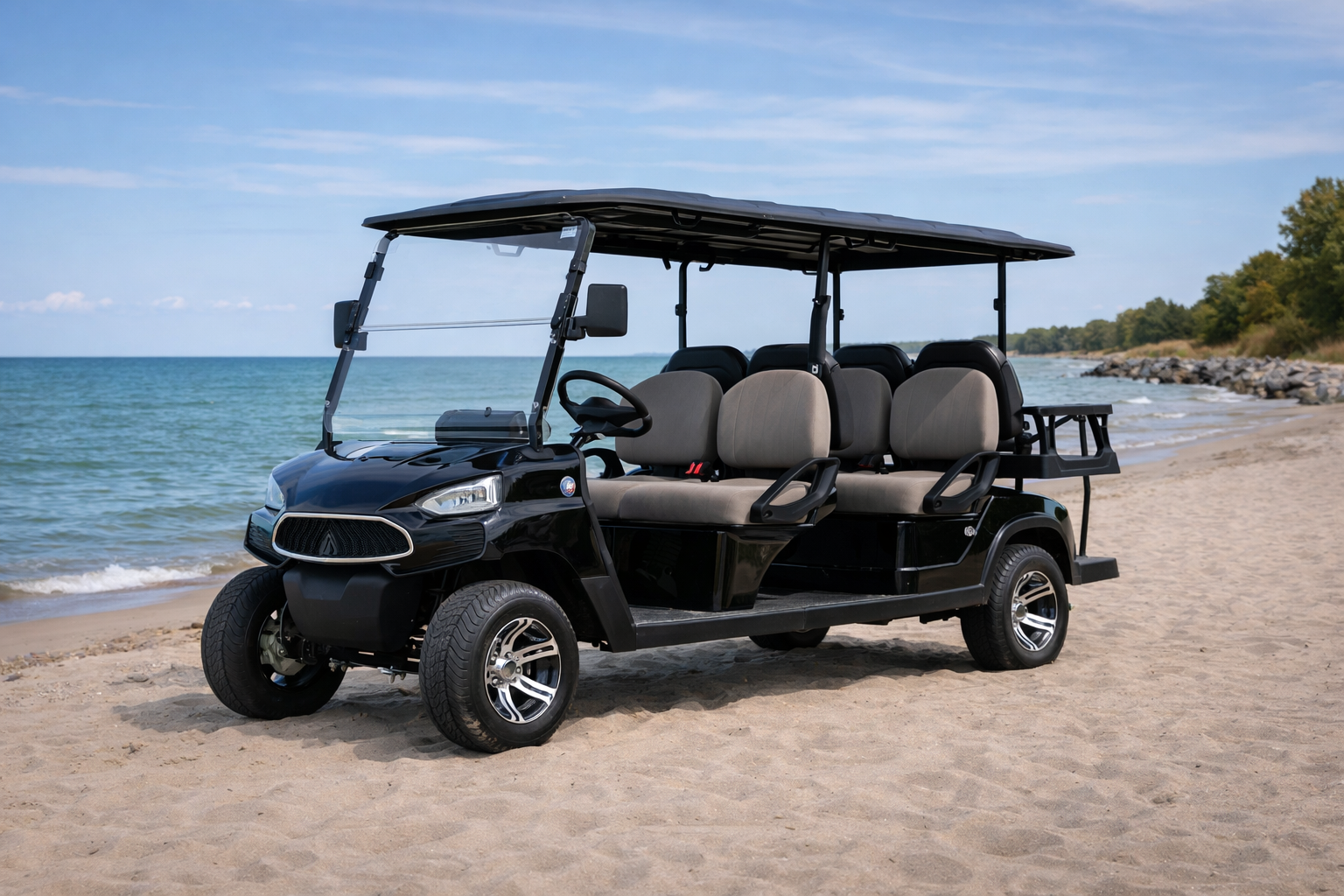 vcarts e series 6 golf cart