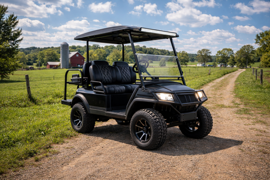 vcarts f series 4 passenger golf cart for sale in ohio