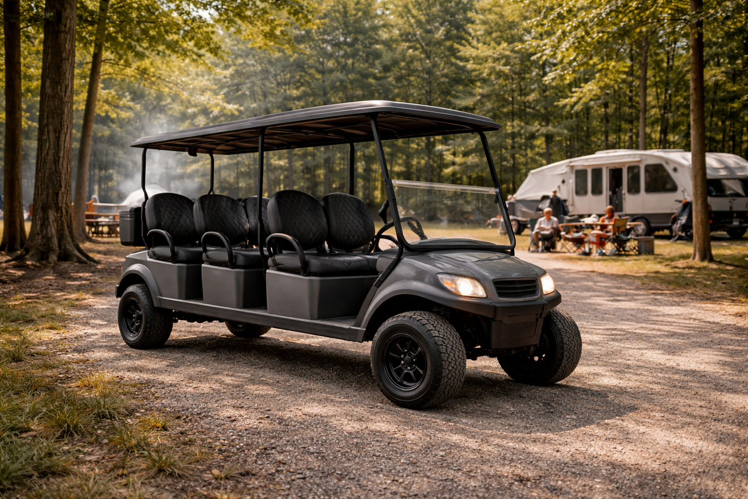 vcarts limo golf cart