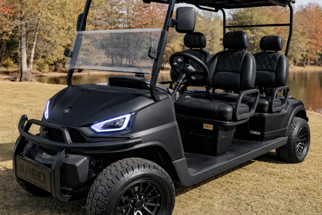 voyager explorer golf cart Midnight Matte (matte black)
