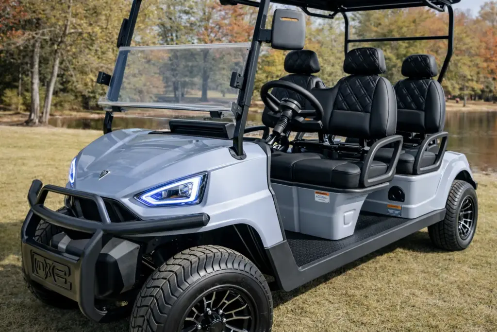 voyager explorer golf cart Silver Lining (silver)