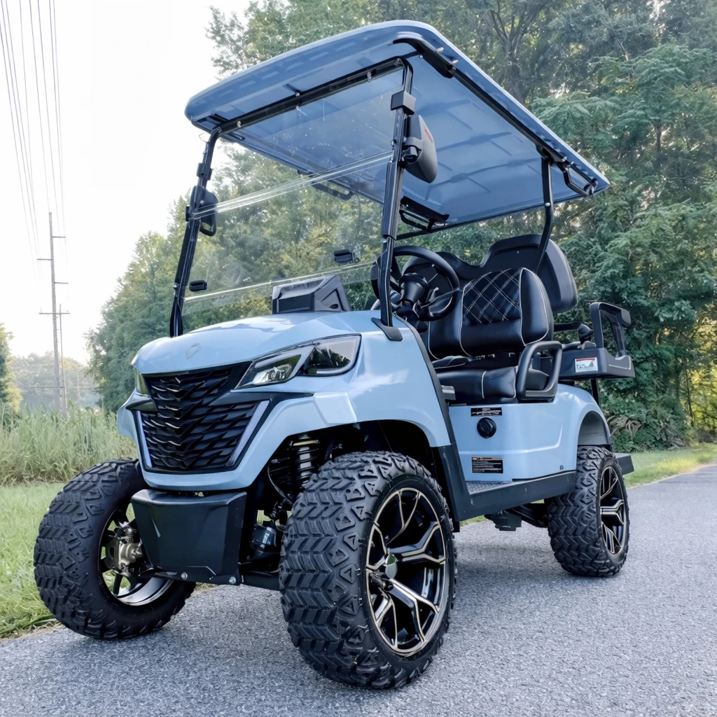 voyager rebel golf cart Blue Skies (light blue)