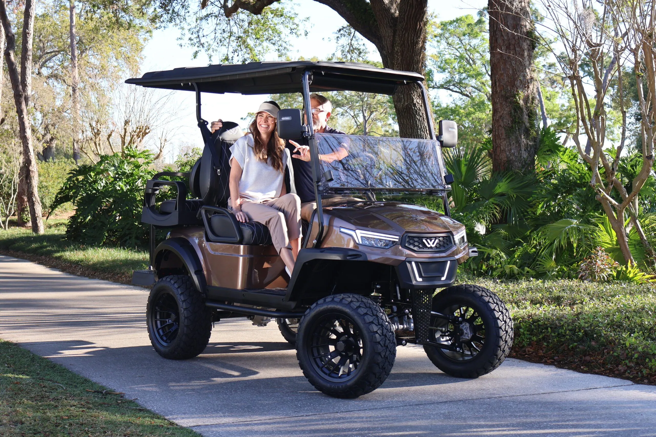 whisper halo golf cart