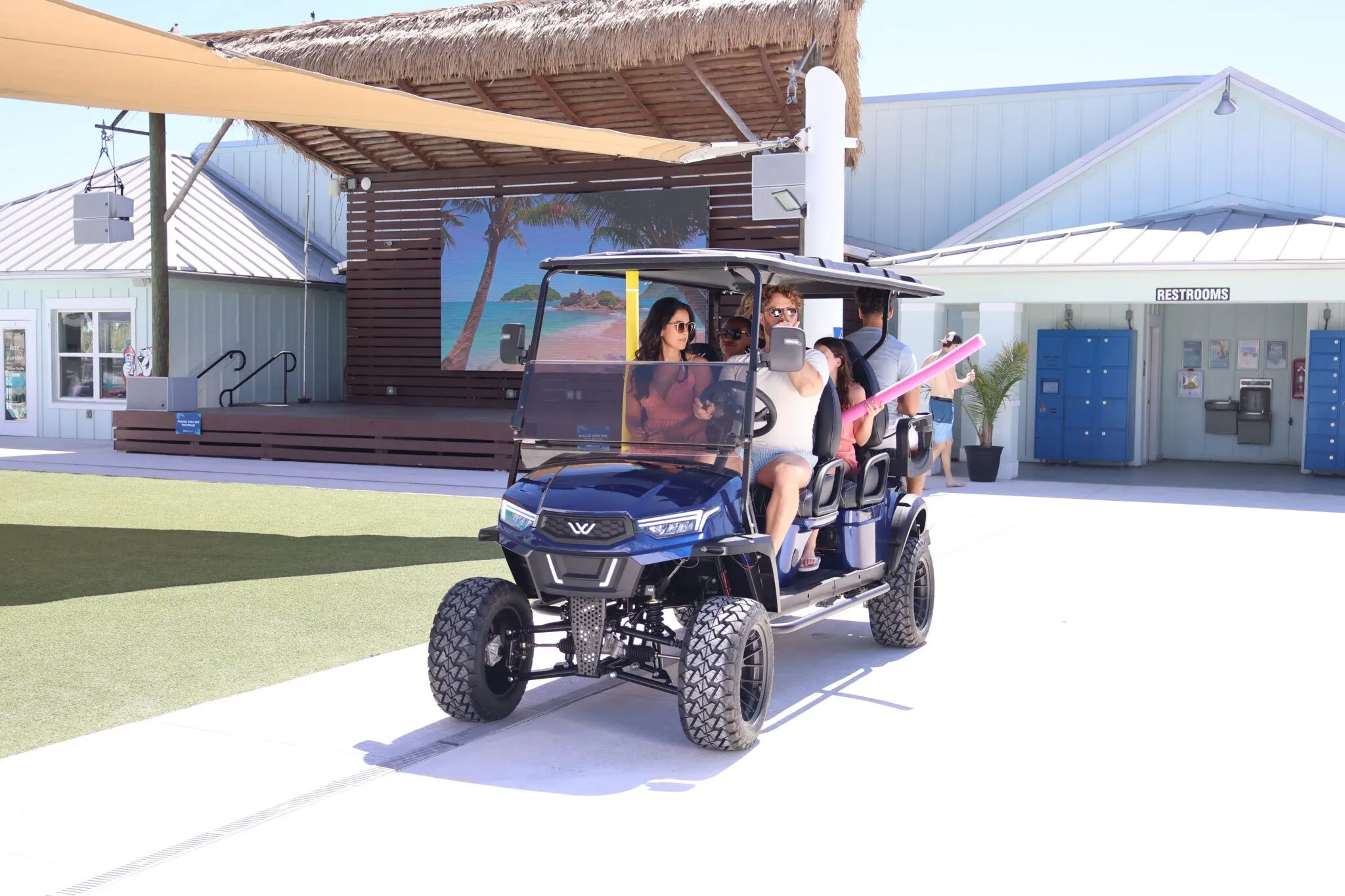 whisper w7 golf cart