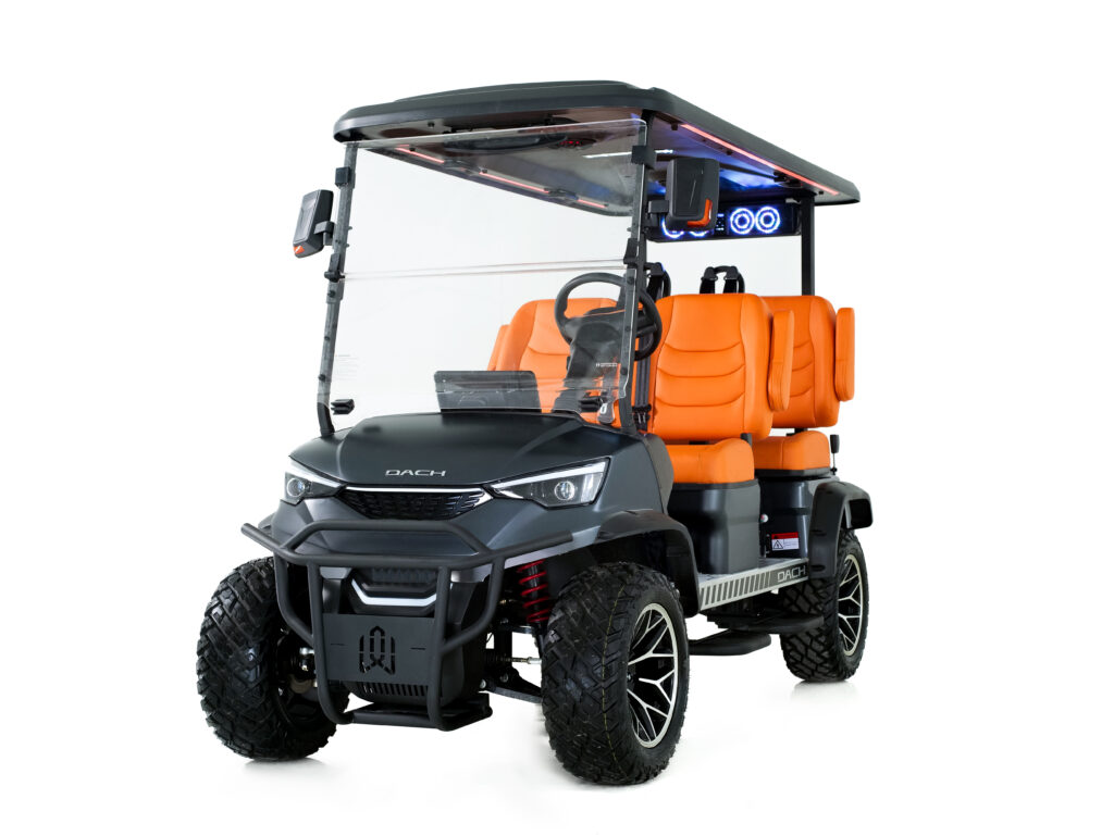 dach grey golf cart