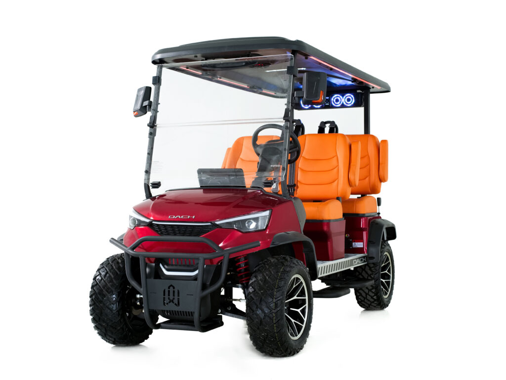 dach red golf cart