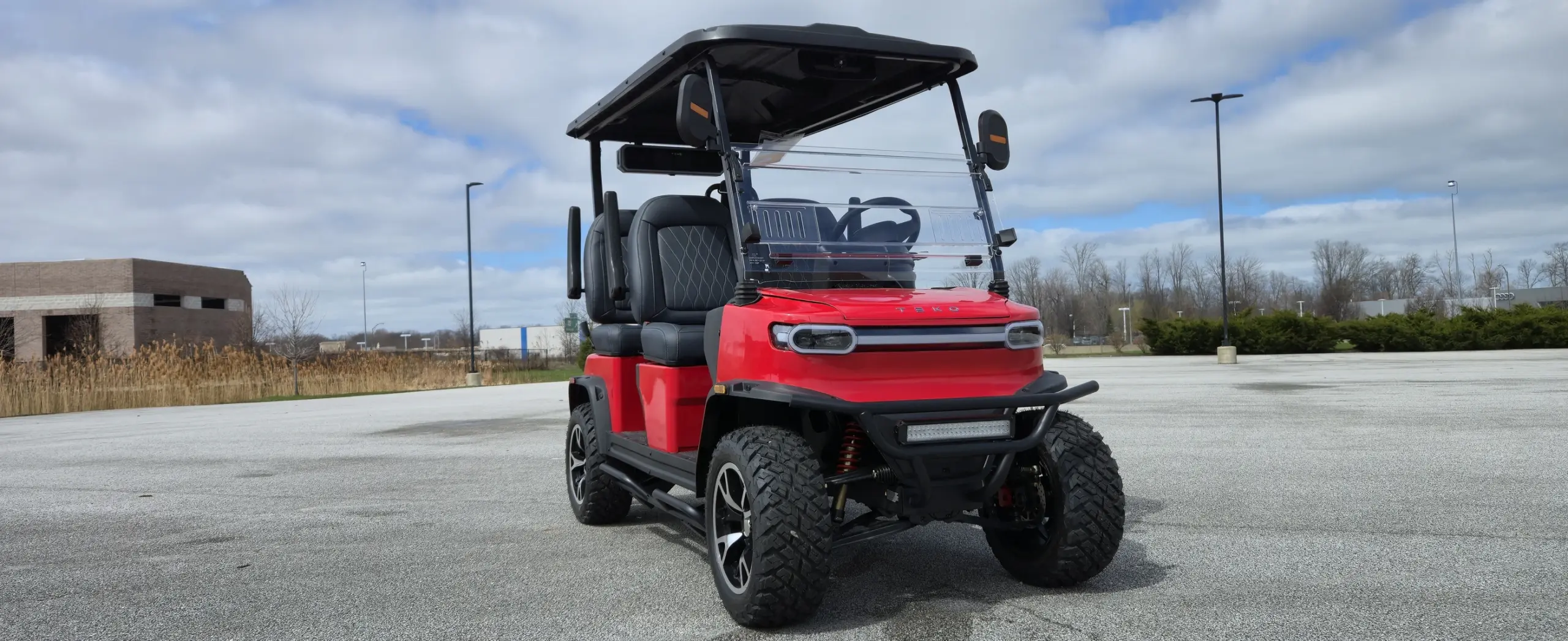 teko trophy golf cart mentor golf carts & trailers