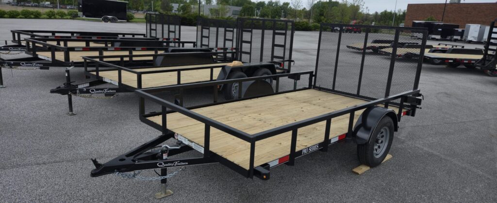 77x12 quality trailer for sale front side view scaled