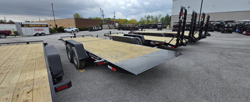 88x22 equipment trailer for sale mentor ohio tilt deck view