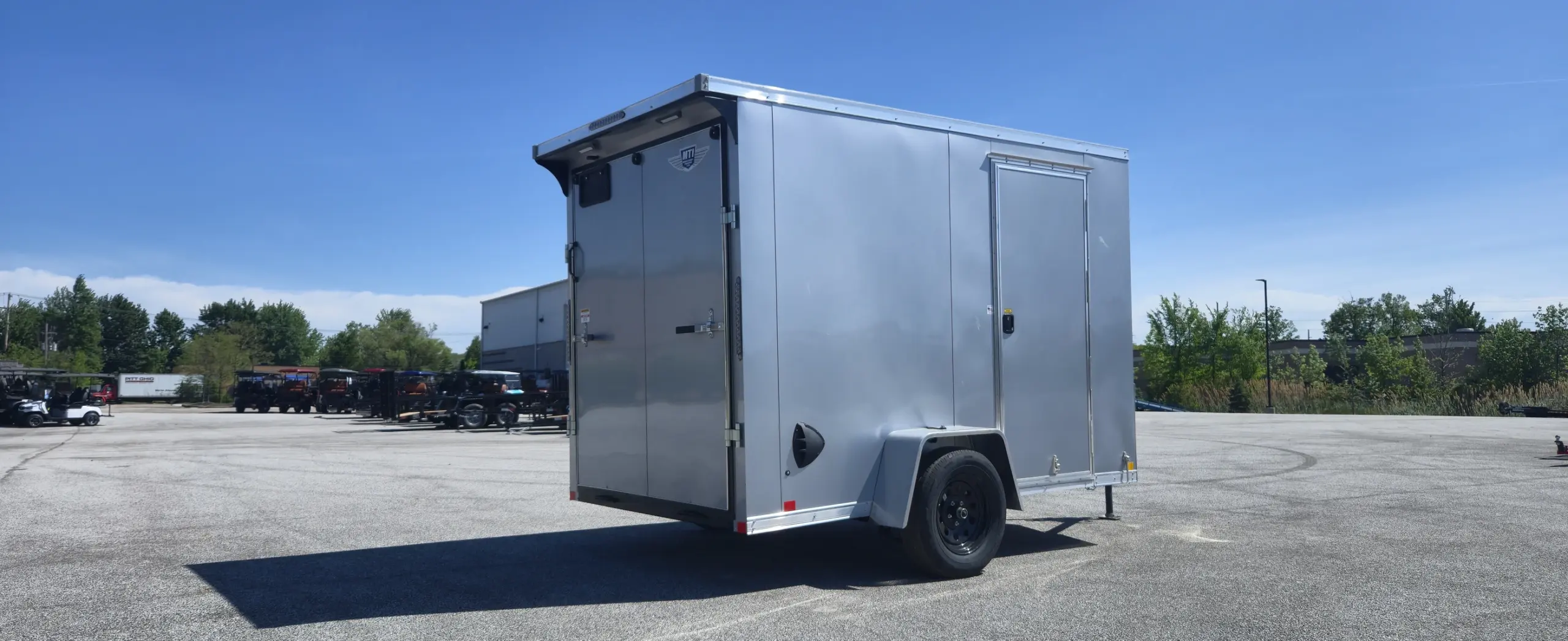 enclosed landscaping trailers perry ohio