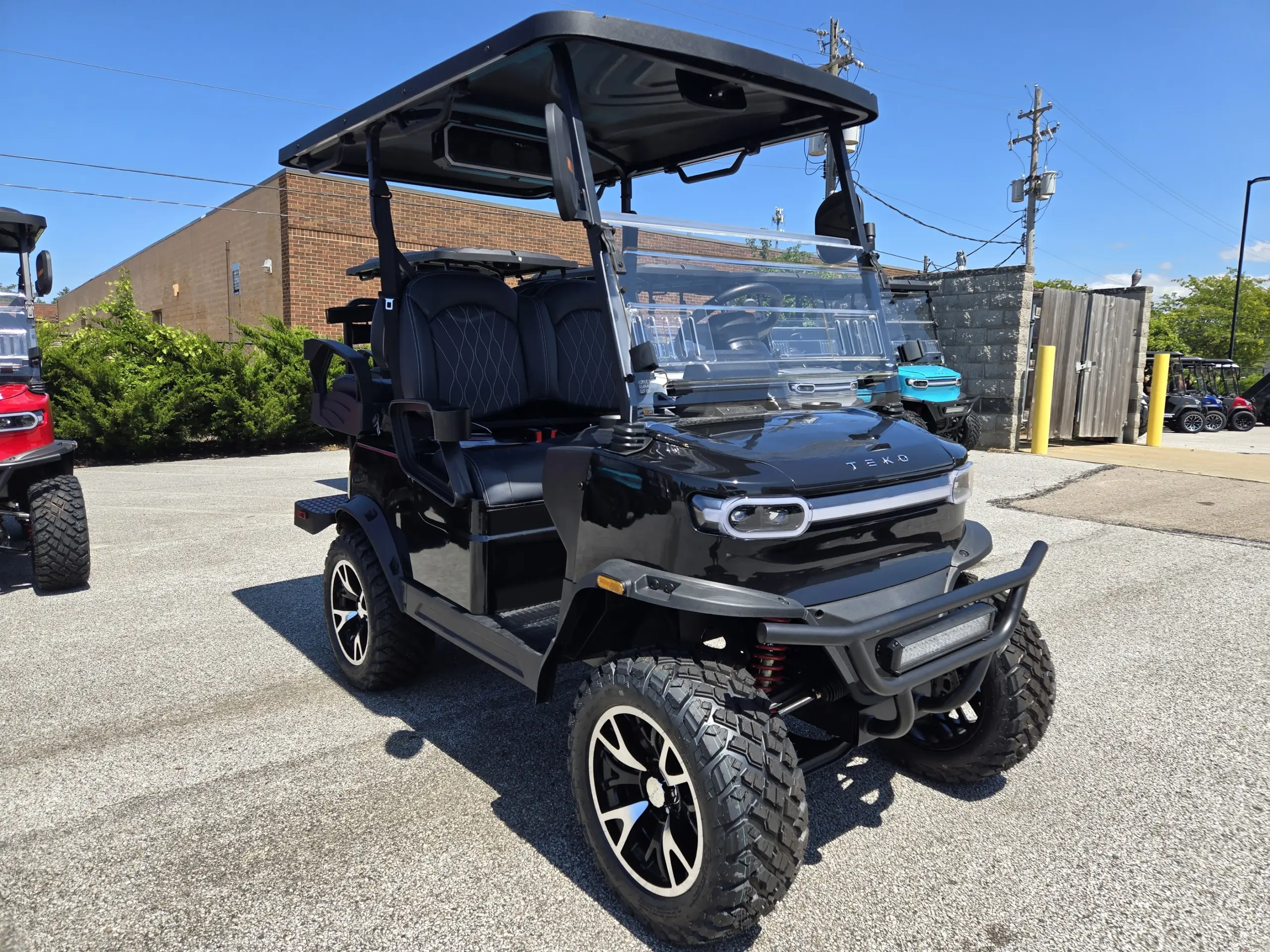 black golf cart​ perry ohio