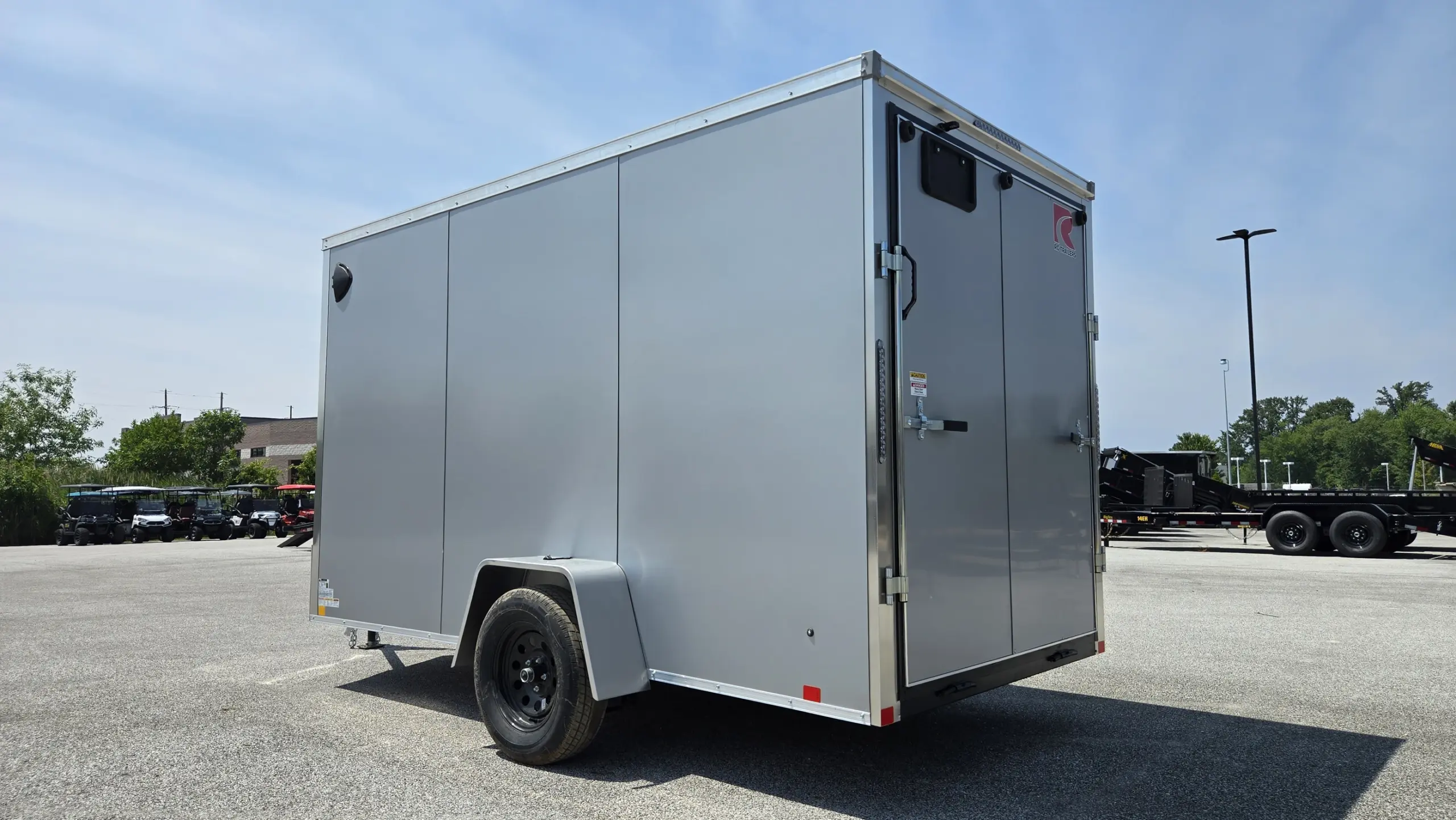 enclosed cargo trailer in mentor ohio geneva ohio