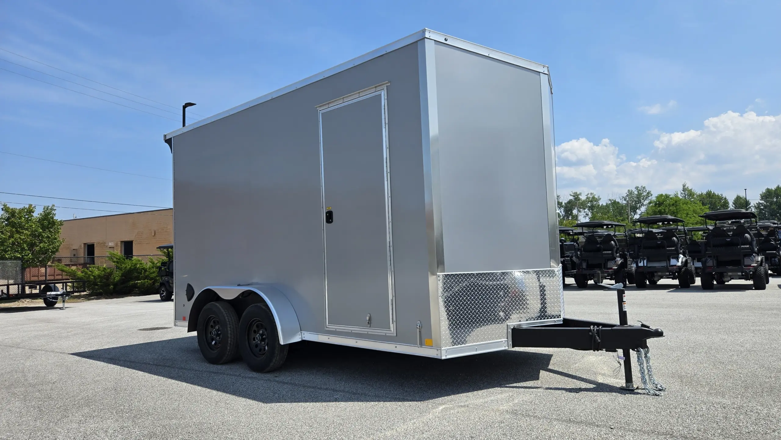 enclosed cargo trailers for sale in akron concord ohio