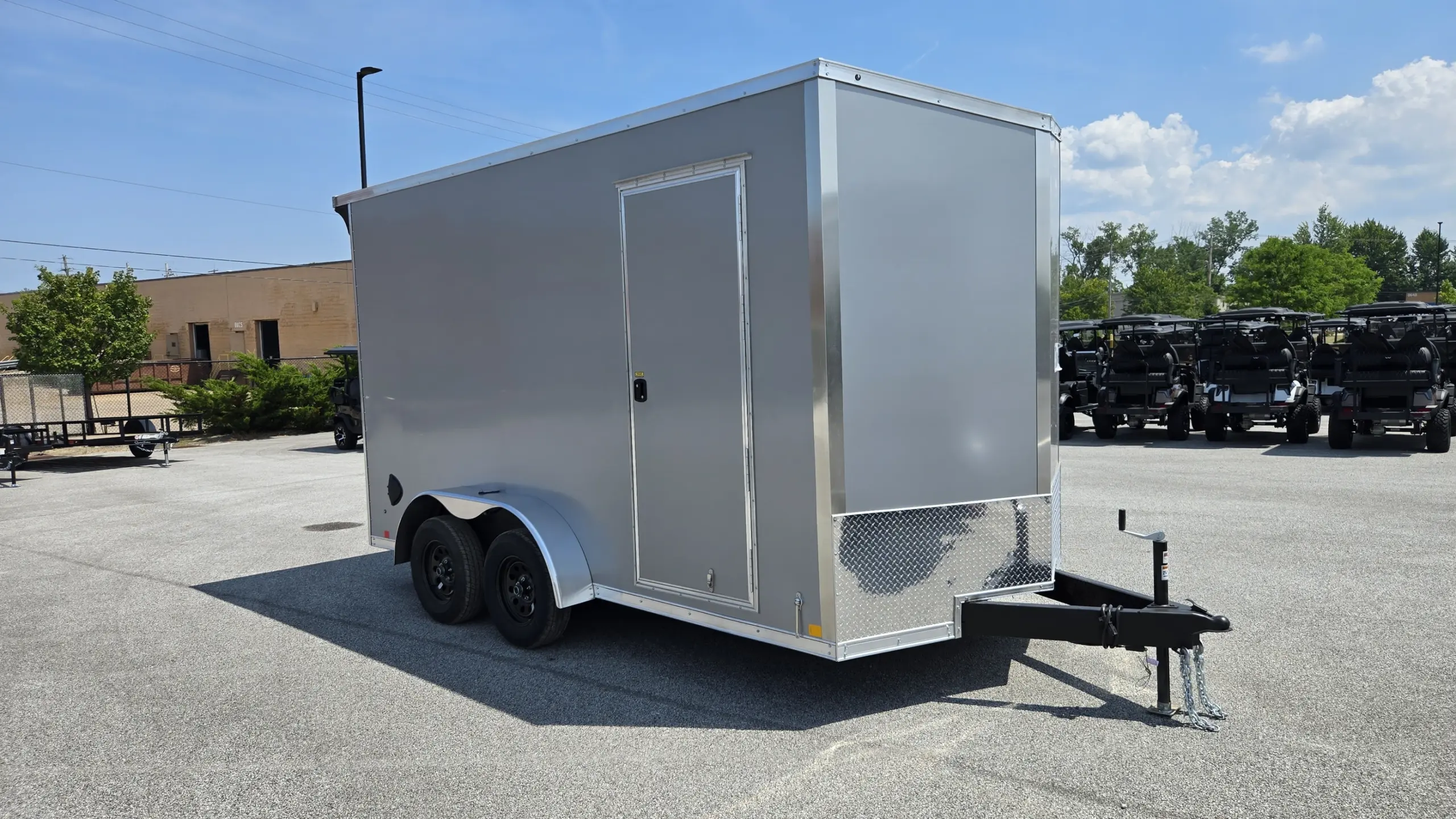 enclosed cargo trailers for sale in akron geneva ohio