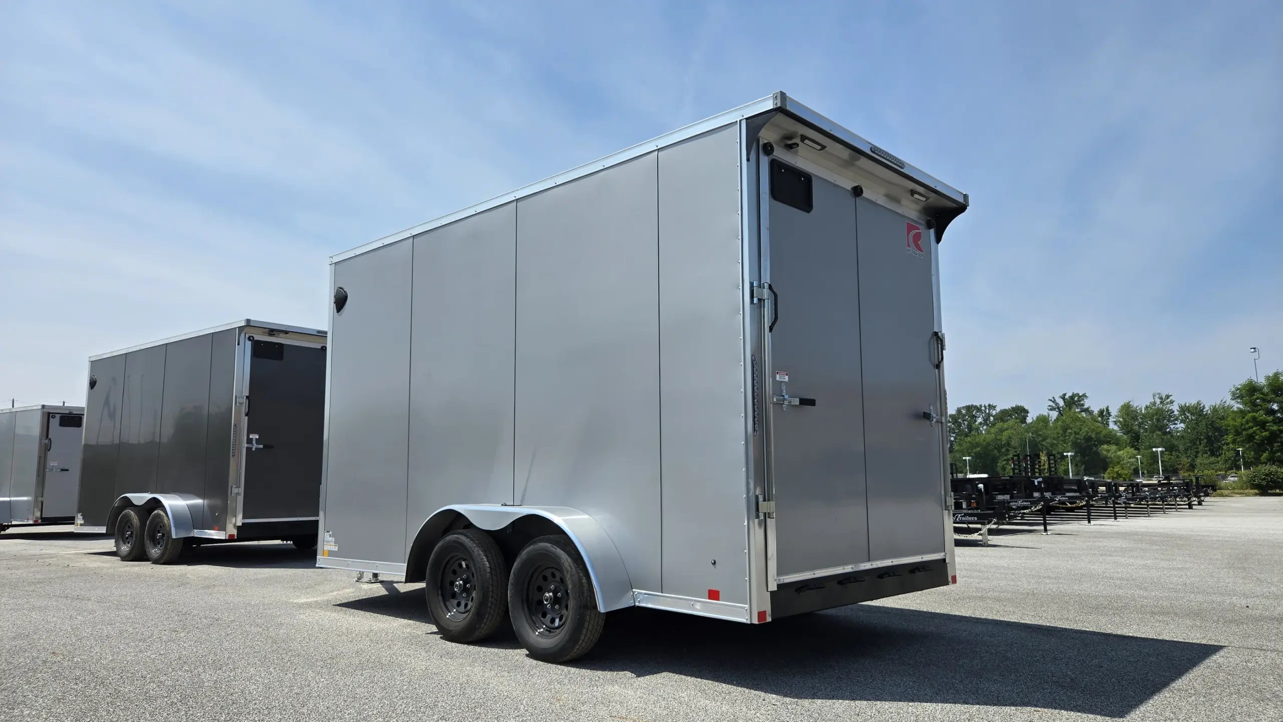enclosed cargo trailers for sale in akron painesville ohio