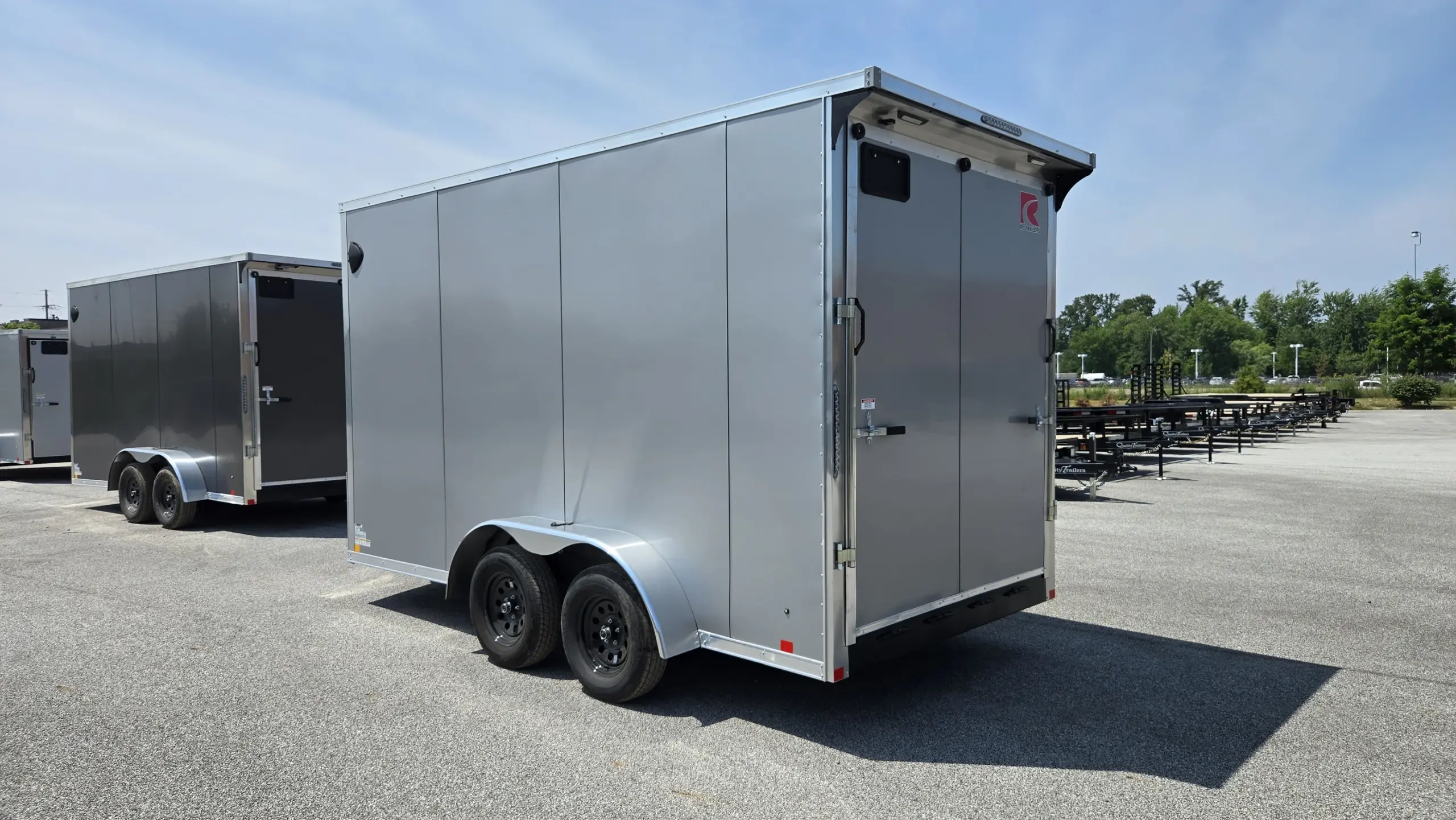 enclosed cargo trailers for sale in akron painesville township ohio