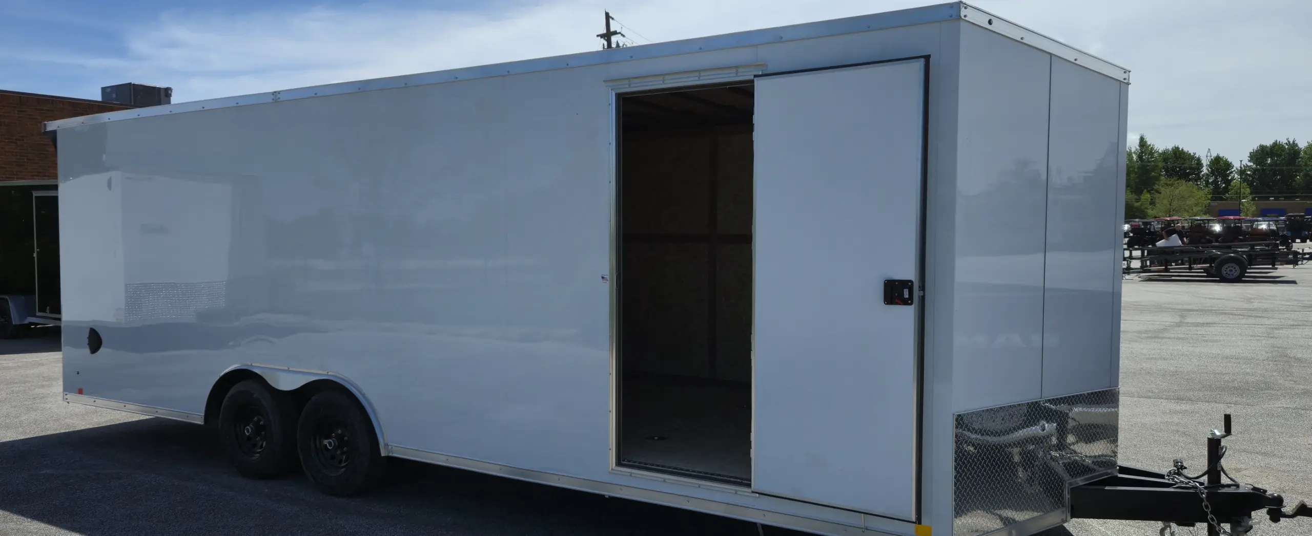 enclosed cargo trailers for sale in canton concord ohio