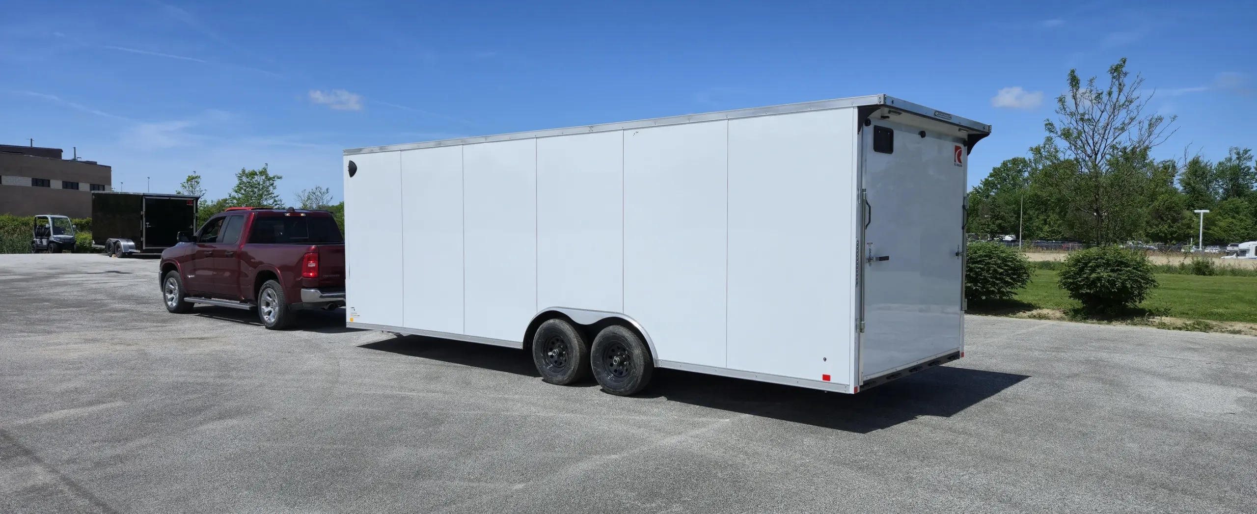 enclosed cargo trailers for sale in canton painesville ohio