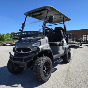 golf cart with lift​ mentor golf arts & trailers