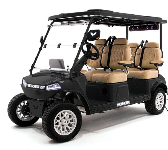 honor lsv boulevard golf cart Matte Black