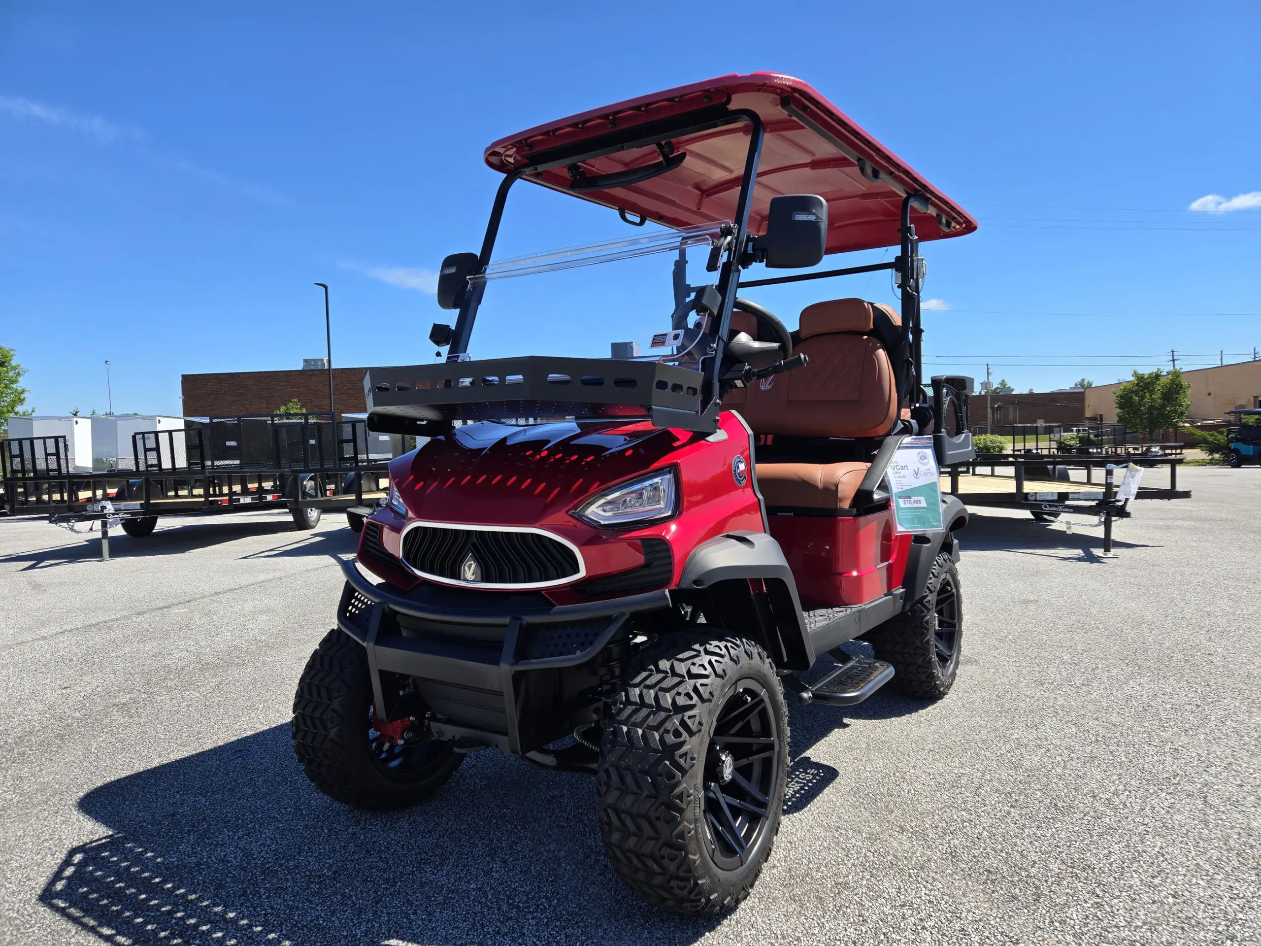 lifted golf carts​ mentor golf arts & trailers