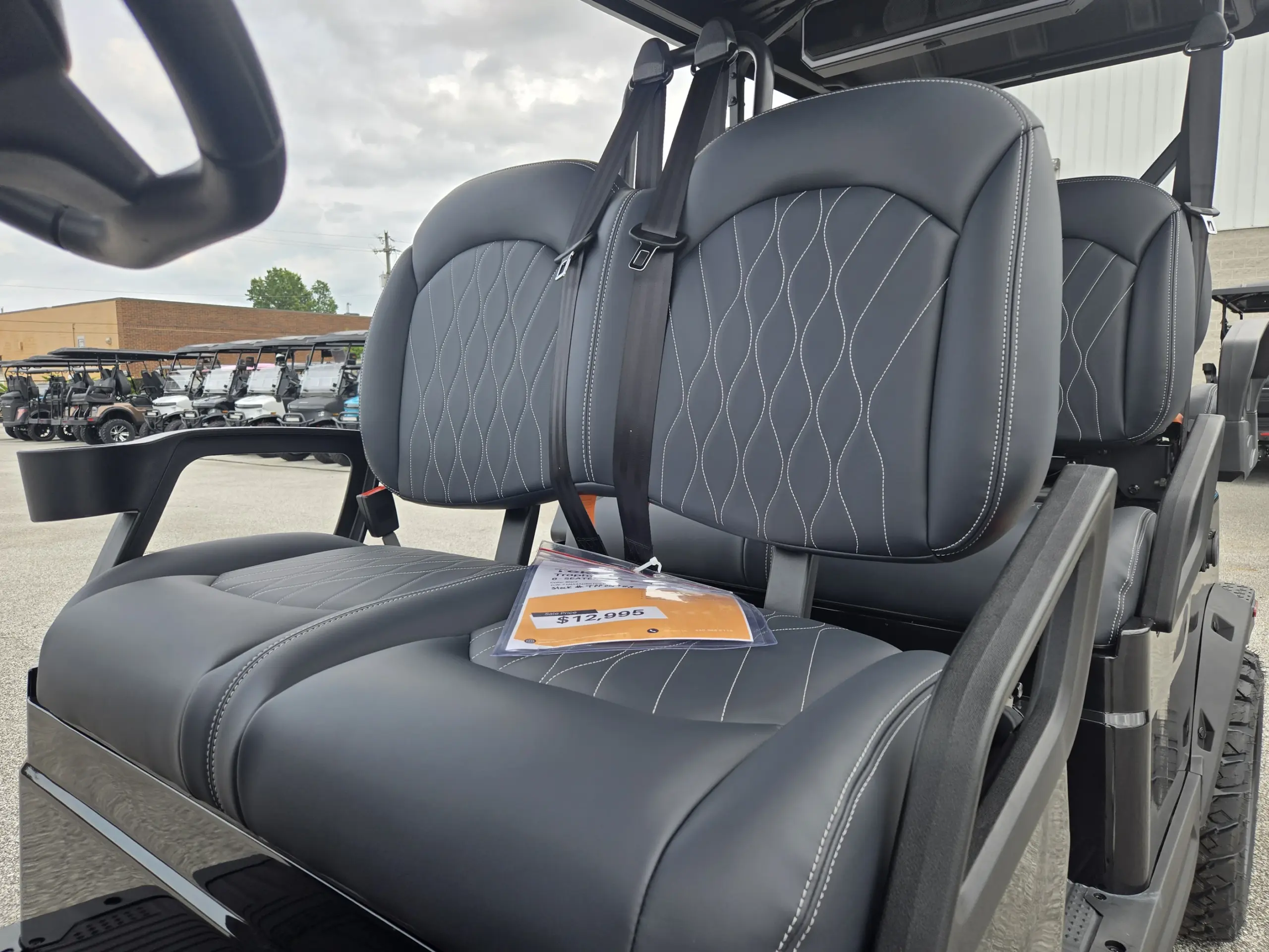 six seat golf cart​ mentor golf arts & trailers