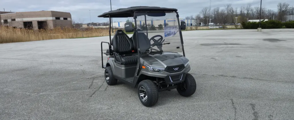 are golf carts gas or electric Perry Ohio