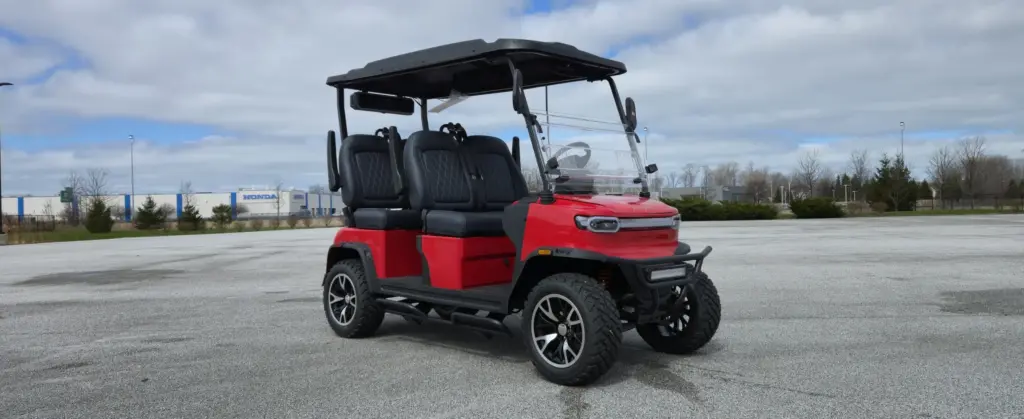 how long is a golf cart Barb…