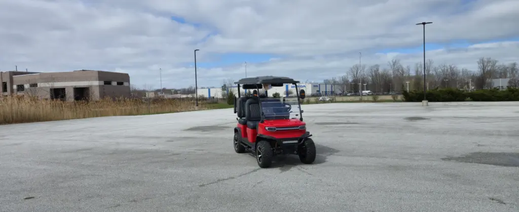 how long is a golf cart Kirtland Ohio
